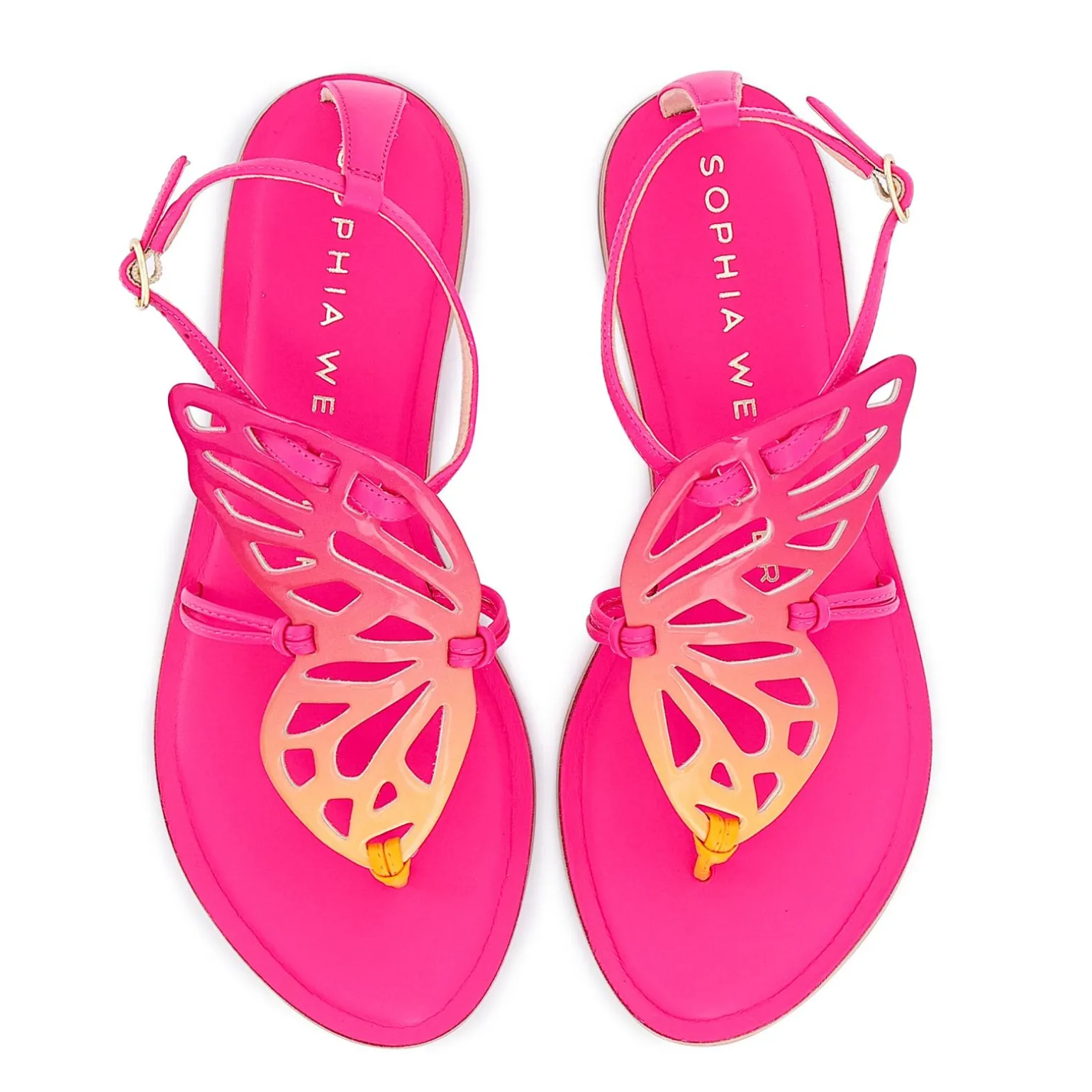 Shop Sophia Webster Butterfly Flat Sandal