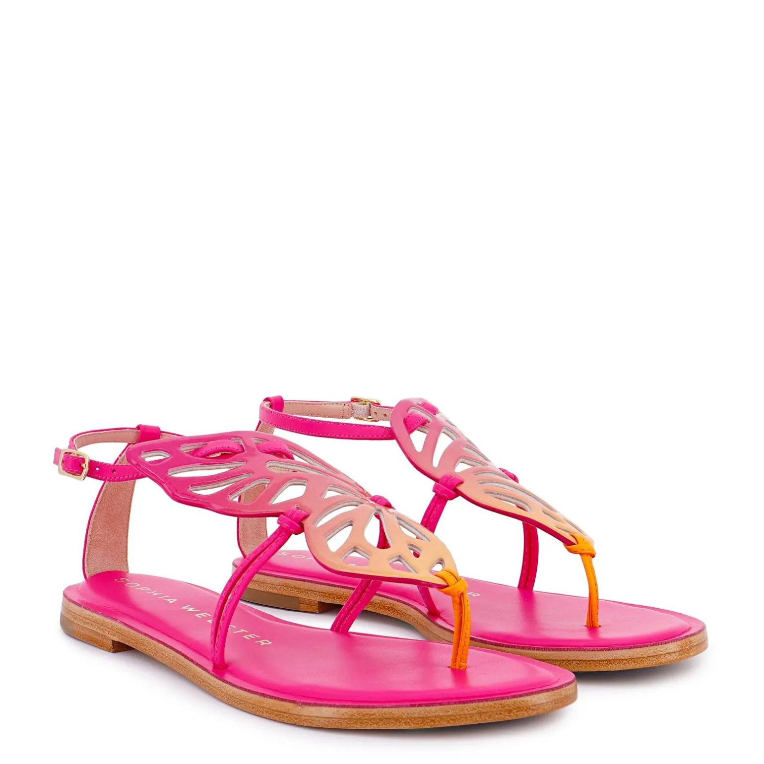 Shop Sophia Webster Butterfly Flat Sandal