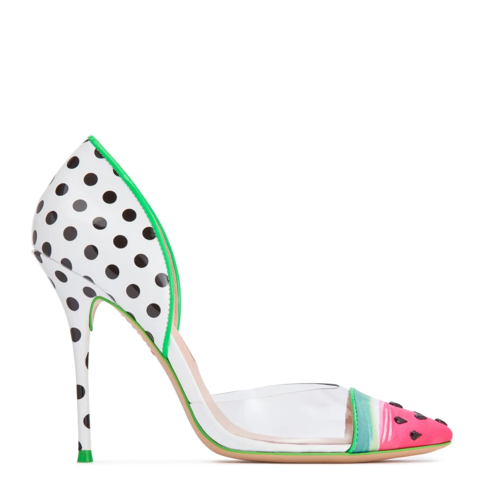 Discount Sophia Webster Jessica Watermelon Pump